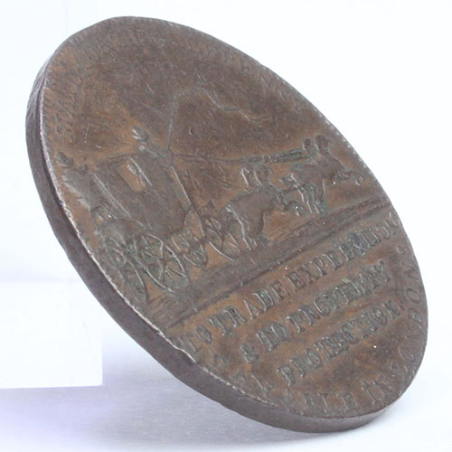 tiara_int's tweet photo. 《イギリス　1797年　トークン　1/2ペニー銅貨　郵便馬車》

ロンドンの郵便馬車事業社によって発行された代用貨幣

#アンティークコイン 

▶️https://t.co/o9c8ScD7sC https://t.co/fgpuF8WE59