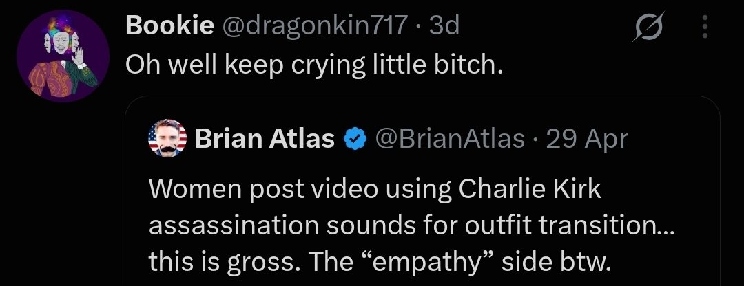 FroppinSix's tweet photo. @dragonkin717 @BlackAirMF Just remember: you can hate him, but he'll never take the Andrew Fosgate route. Unless you kill him like your side enjoys doing https://t.co/vllOtRj2QI