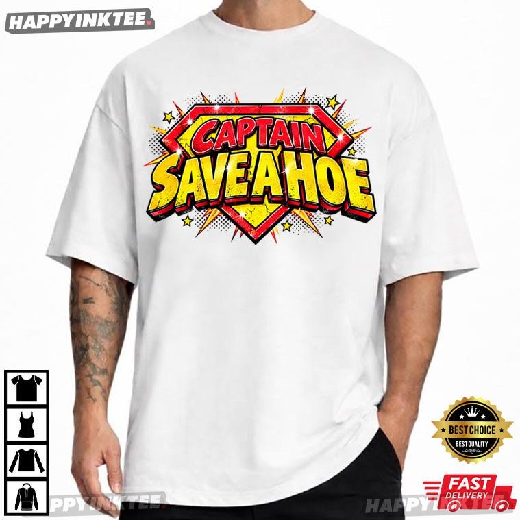 happyinktees's tweet photo. Captain Save A Ho Comic Funny Meme Graphic T-Shirt
https://t.co/yUtyC2aj1G
#CaptainSaveAHo #FunnyMemeTees #Happyinktee https://t.co/43Gf84RQfG
