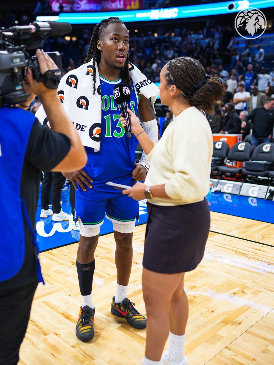 Timberwolves's tweet photo. SHOUTOUT AYO 👏

14 PTS | 9 AST | 7 REB https://t.co/5JwmhA0KKe
