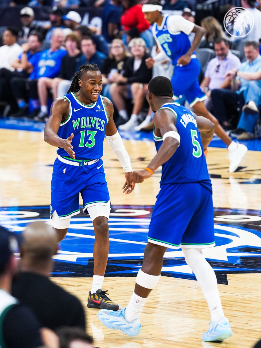 Timberwolves's tweet photo. SHOUTOUT AYO 👏

14 PTS | 9 AST | 7 REB https://t.co/5JwmhA0KKe