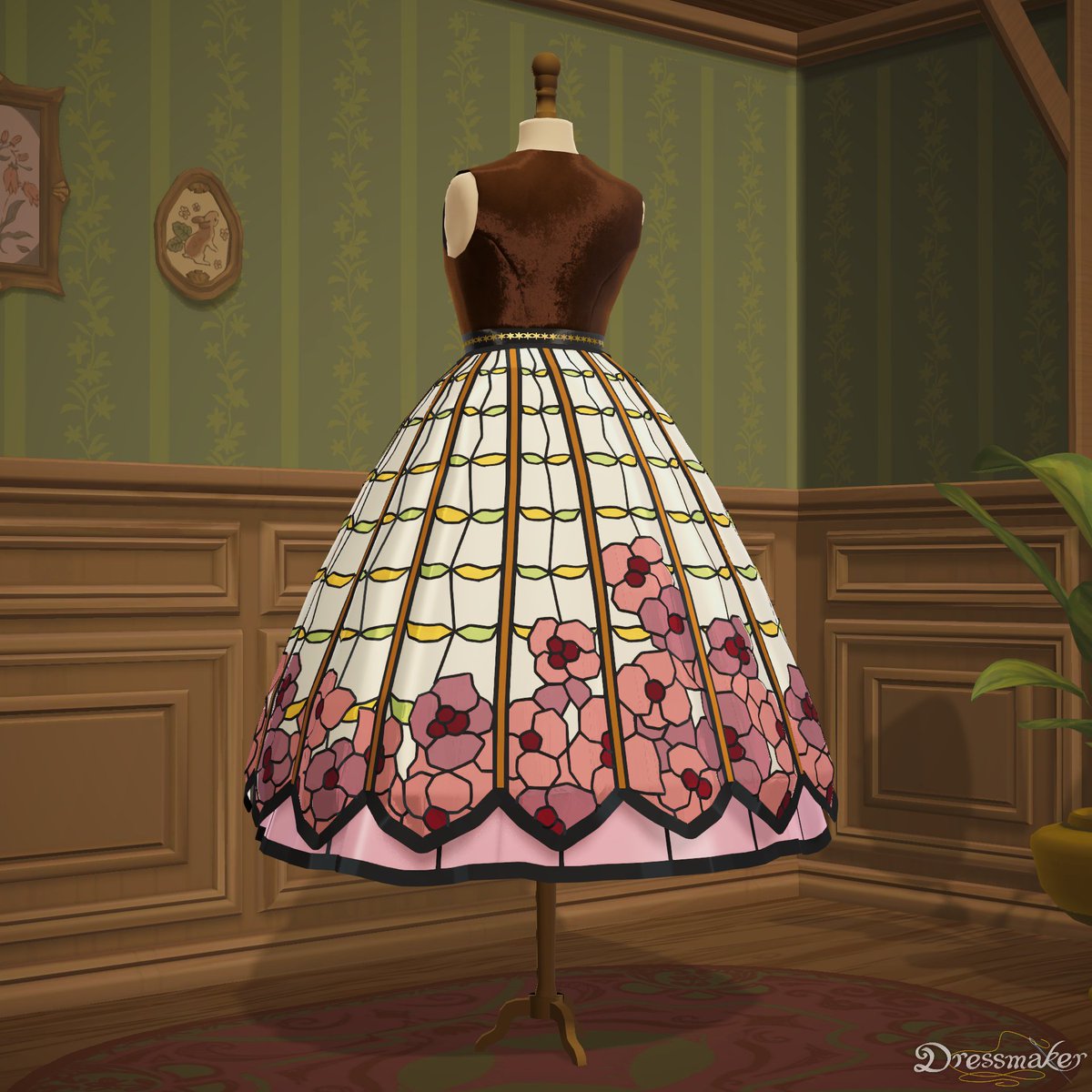 Koonamsims's tweet photo. Tiffany Lamp Dress

#dressmaker https://t.co/gfZ7BWij0O