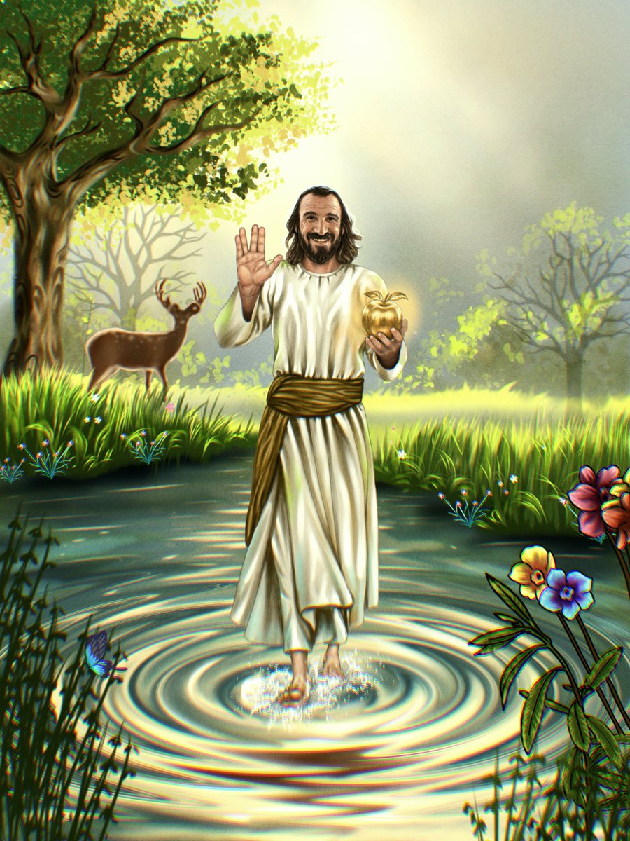 KiNGTREEBEAR's tweet photo. hi X tezos crew,
SABBATH tonight at midnight! Until Sunday! Hope you’re all well and doing good! I just wanted to reiterate to be kind to each other. I don’t mean to make y’all argue. I like to support plant based health and healing magic art
Thank  U @th_painter2000 for the art! https://t.co/bti6TPTZXp