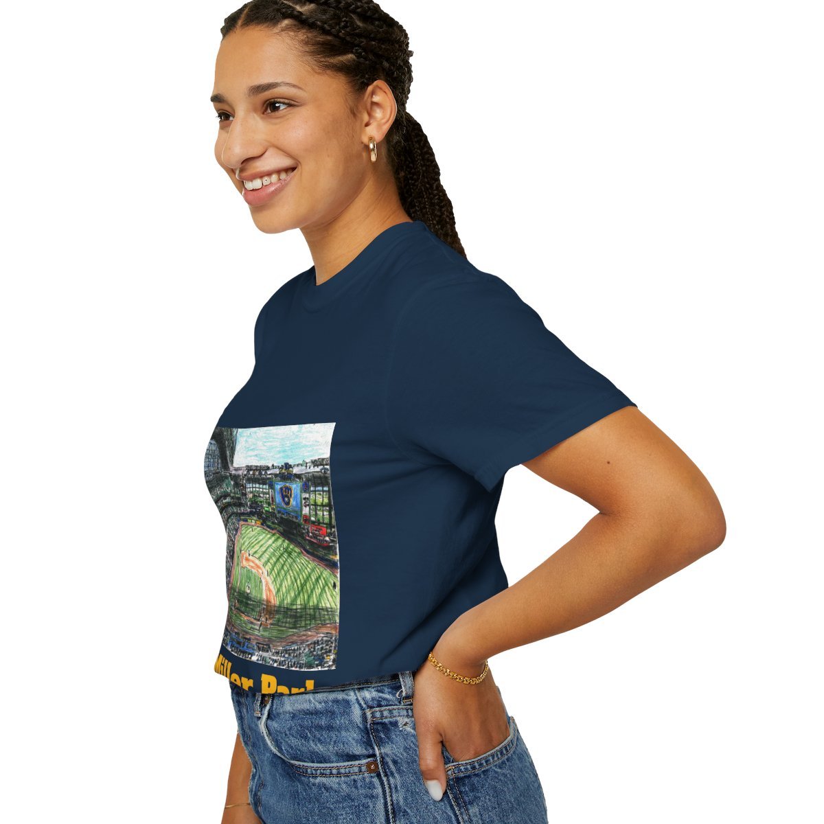 CallenHuey's tweet photo. Hey, @brewers fans!!! My newly designed " It's Miller Park" unisex tees featuring my hand-drawn sketch of #AmFamField are available at CallensPanoramas on Etsy!!!
Shop here: https://t.co/luQq28qXCD
#MillerPark #Brewers #MilwaukeeBrewers #Milwaukee #Wisconsin #WorldSeries https://t.co/AWNGLQV1sA