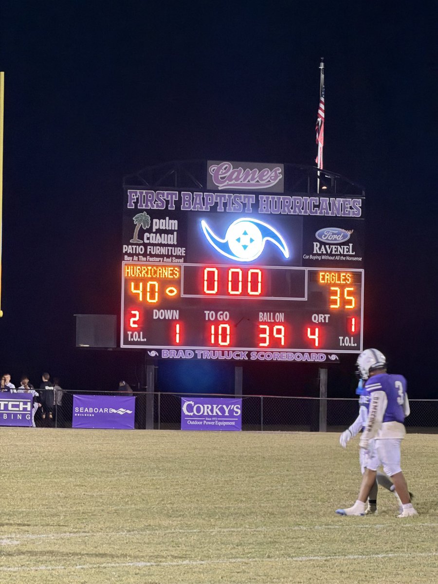 JoshPateSC's tweet photo. That will do it in this one. @CanesFBS 40
@hhcaeagles 35

@bronwynastory 
@SEisbergWCIV 
@KevinLive5 https://t.co/4G9YR0EZTG