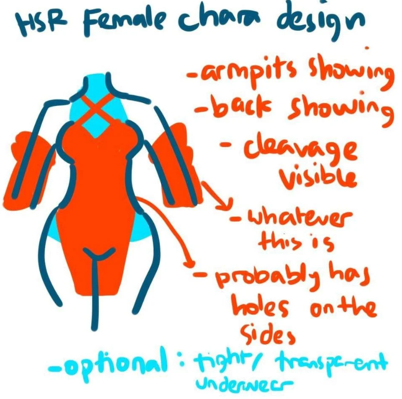 hrlynicole's tweet photo. what sunbringer has to wear for hsr fans to like her design: https://t.co/G6Nfxrp7EC