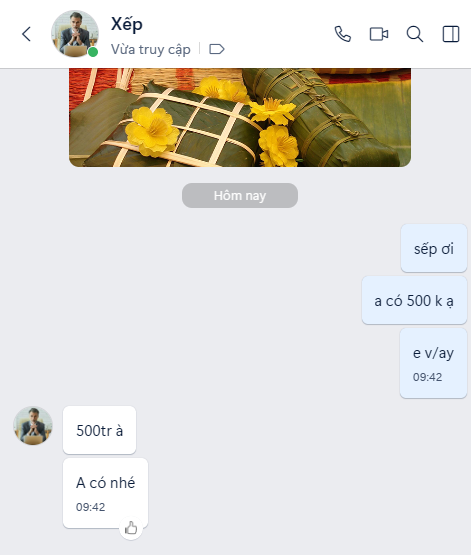 hang_931025's tweet photo. Lý do gắn bó công ty suốt đời

Top 1: Sếp giàu 🔥 https://t.co/c9xKN2w3FE