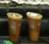 MMAMATLOCK's tweet photo. GOAT. Also, what are these? Iced coffees? ๐ @TJDeSantis #CombatFC14 https://t.co/nNMHCwltTQ