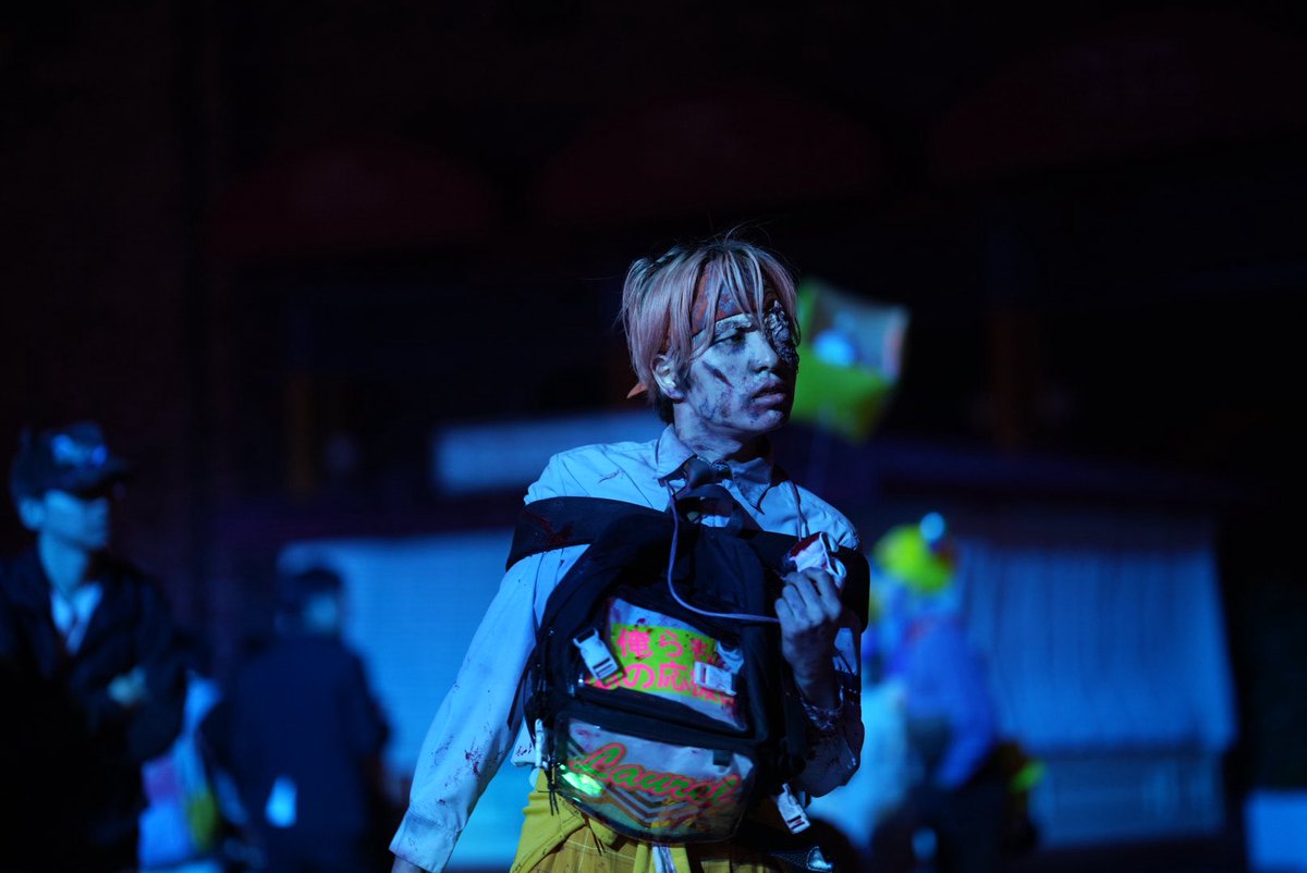 chimo_usj's tweet photo. 10/17リュックサックオタクゾンビ
#usjハロウィン #usjホラーナイト #hhn2026
#usjファン #オタクゾンビ #ストリートゾンビ #撮って出し https://t.co/5zS3mwRQcK