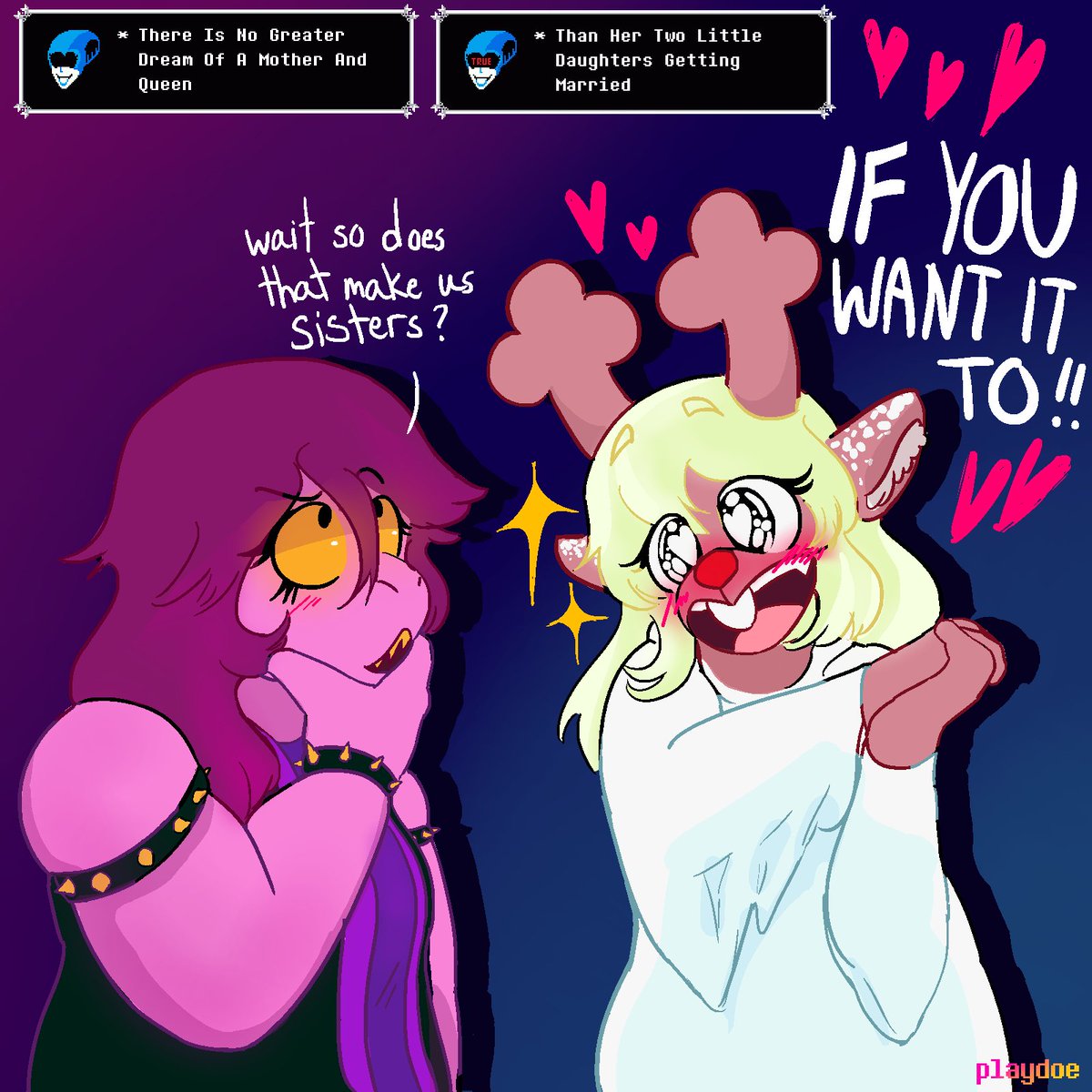 play__doe's tweet photo. suselle fauxcest anyone? thank you queen. i love you https://t.co/vbsgFux9XZ