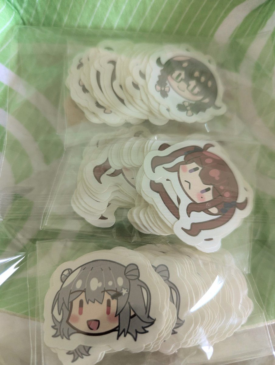 CafeIN9610's tweet photo. しおばな祭に持っていくゆるアイコンシールが届いた https://t.co/HT9C9hEurX
