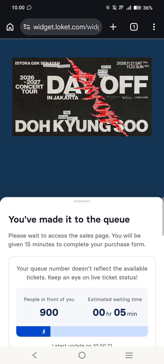 fyusaglow's tweet photo. OPEN JASWAR JASTIP] Tiket DOH KYUNG SOO CONCERT TOUR [DAY OFF] 2026 in Jakarta

Pake data pribadi
Self payment
Fee 100k after tiket secured

Langsung send data by DM yang mau dibantu war tiket doh kyungsoo

wts wtb tiket concert doh kyungsoo in jakarta
#wts #wtb #zonauang https://t.co/HVmzoVctCR
