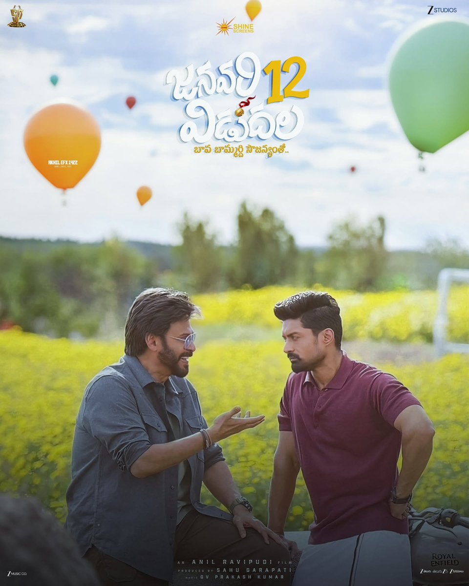 Kalyan_unoffcl's tweet photo. January 12 Vidudala ❤️
Sankranthi ki Kaluddam…🤗

#January12Vidudala @AnilRavipudi 
@VenkyMama @SureshProdns https://t.co/K2vGM19mEp