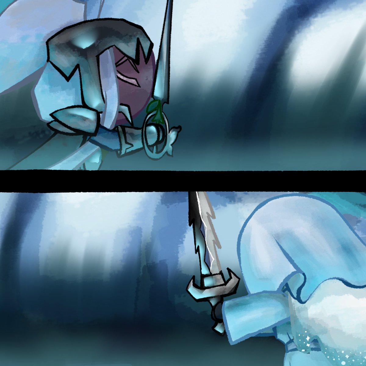 codbiki's tweet photo. Día 05: Role reversal | #SaltFaeWeek26 

Mis habilidades artísticas no dieron para más https://t.co/p7X0WptVZz