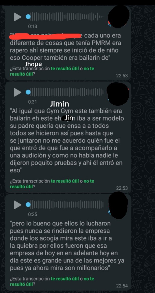 teamobantang's tweet photo. bts vino a perú y lo único que hizo fue mejorar la relación con mi papá, nunca pensé SE LOS JURO que gracias a bts mi papá me iba a mandar audios explicándome el lore de los chicos y cosas asi shdjskd te amo pa, te amo bts TT💕 https://t.co/WiqlCUM7xN