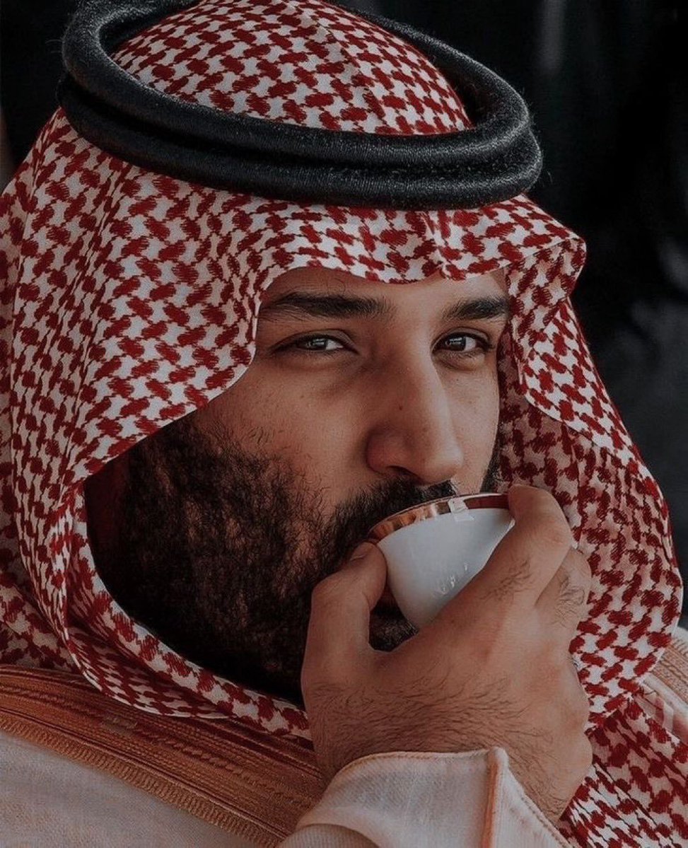 Taleb1ye's tweet photo. As a simple example that may help you understand something about the Saudi mindset politically, in the media, and psychologically: did you know that whenever the Saudis suffer a missile strike on an airport, refinery, or oil storage tank, they respond by posting a picture like this, adding captions designed to portray Mohammed bin Salman as cool and unshaken, calmly drinking coffee even as everything in his kingdom is going up in flames?