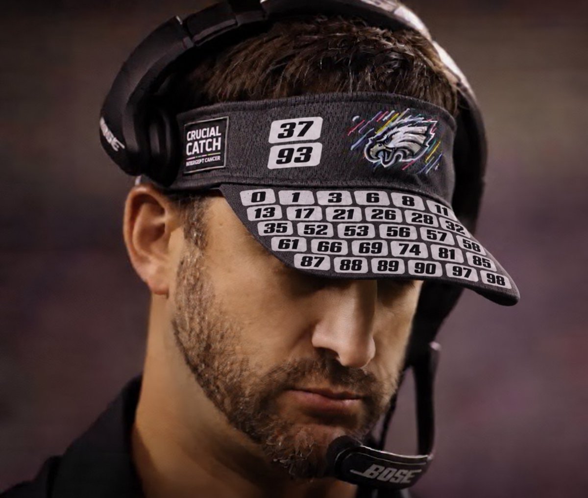 TempDaddy's tweet photo. Nick's gonna need a bigger hat...

#Eagles #Flyeaglesfly #GoBirds https://t.co/h0rvKW58BG