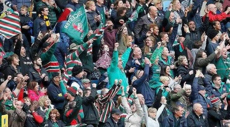 MBallardRadio's tweet photo. Should be a great atmosphere and hopefully, a cracking game at Mattioli Woods Welford Road on another Derby Day in the Gallagher Prem. Best of luck to captain Ollie Chessum, @LeicesterTigers  players and coaches against @SaintsRugby .
 #COYT 🏉 🐯 https://t.co/dJ54DxvVrZ