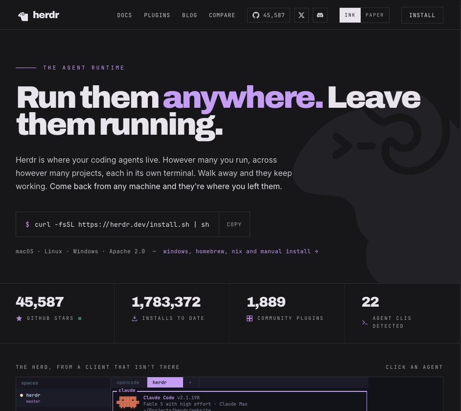 Aditya_T007's tweet photo. goated multi-agent coding tools you probably haven't tried:

- Orca ( https://t.co/bl9GGQKA3R )
- Herdr ( https://t.co/fS39C5nyNz )
- Paseo ( https://t.co/DjZcJY83JA )
- T3 Code ( https://t.co/vtoutunzNB )

you can now stop switching between claude code and codex all the time https://t.co/weOyILJM98