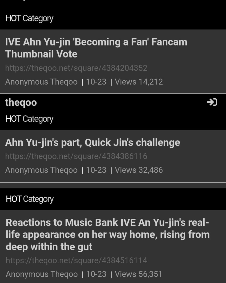 ANYUJIN_GLOBAL's tweet photo. 📈 YUJIN trended 3 times on Theqoo Hot on Oct 23!🔥

YUJIN's trending streak continues! She has trended every single day since the comeback, reaching 8 trending topics on Theqoo Hot, in just 5 days! 🚀 

— with her vocals, dance, and visuals! 🥹👏

#ANYUJIN #안유진 #IVE #아이브 https://t.co/daDEpuvr3B