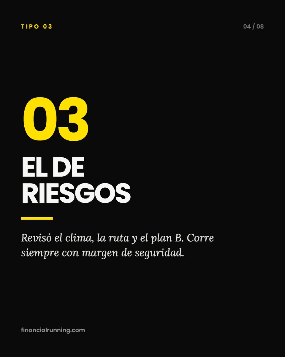 FinancialRunner's tweet photo. Tipos de corredores según su mesa:
Renta Fija: mismo ritmo, cero sorpresas.
Trader: sale fuerte y busca su stop loss.
Compliance: cero atajos.

¿Cuál eres tú?
#FinancialRunning https://t.co/vBTiH2rpVB