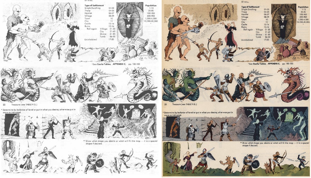 OD_RPG's tweet photo. @TheArtfulDM Their attempt failed - their Ai recreated/redrew the original art. Not cool. Let's try again, preserving original. https://t.co/MmEBqK155B