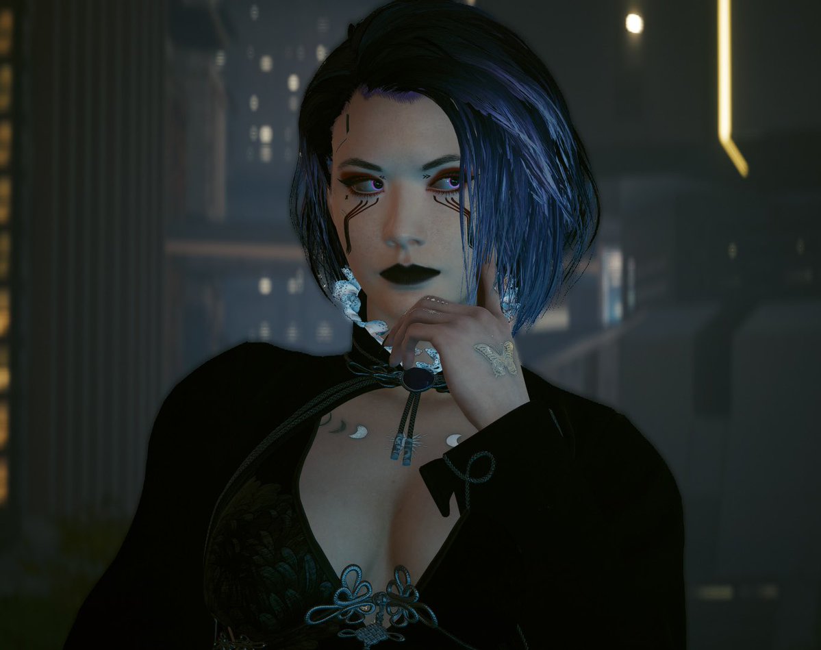 HerLunarGlow's tweet photo. // Posting this since the Cyberpunk verse seems to be alive again. https://t.co/vEXIk4Txym