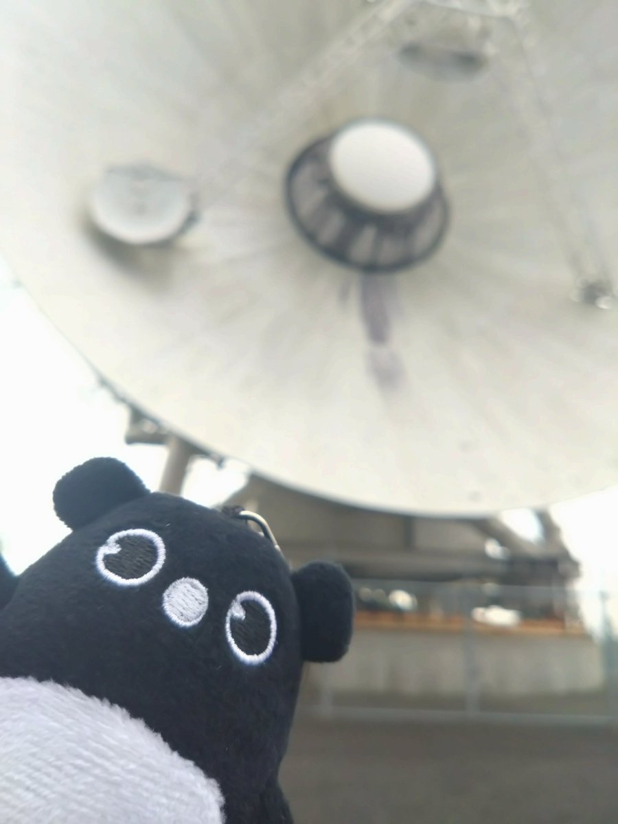 ass_sjm's tweet photo. アンテナ動いたっ!地球観測衛星「だいち2号」からの電波を受信。 https://t.co/nJDpdMpkf2