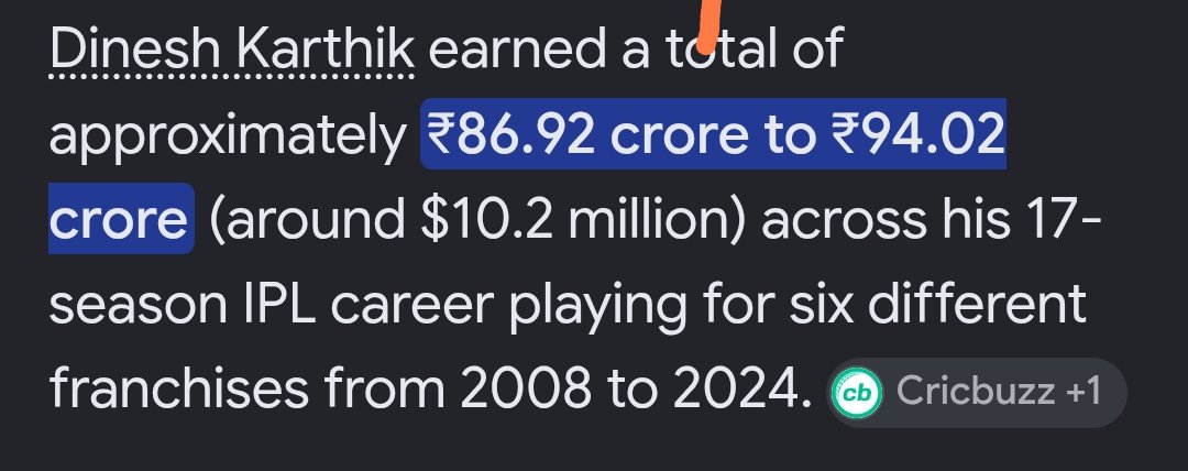 subhankarbane12's tweet photo. @Cricketmythos the most overrated ipl player . look at his ipl record and his earnings . https://t.co/R08hR0d7au
