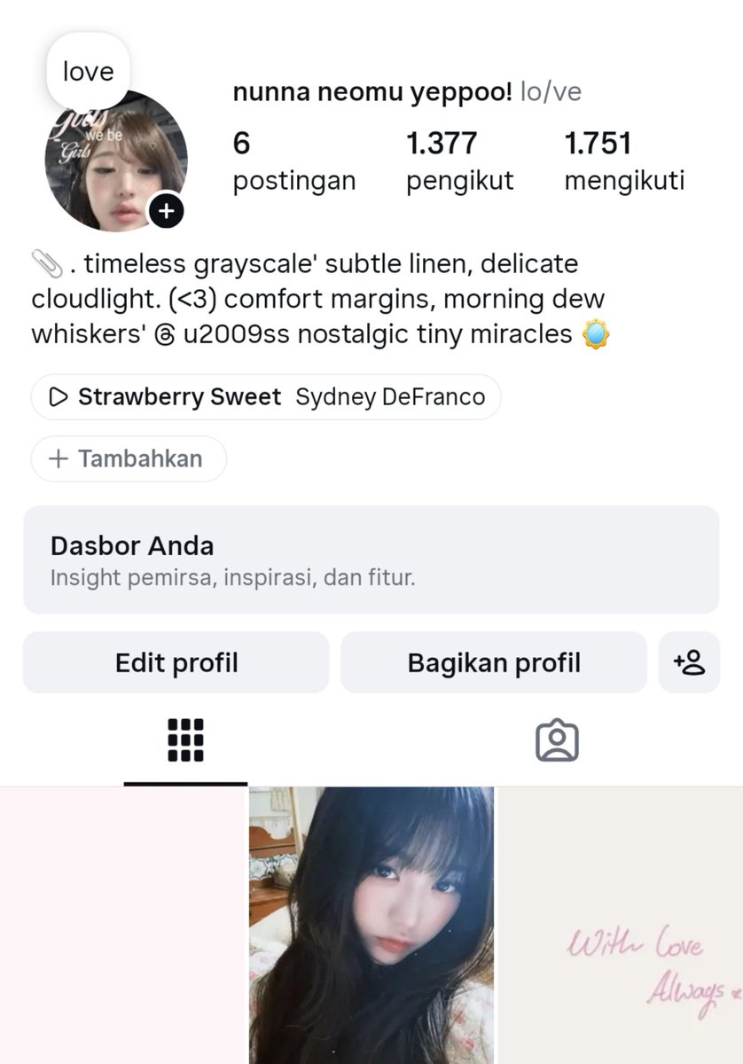 nappiesm's tweet photo. wts—akun instagram 2026

1.377f - RP. 50.000

♡ Followers hasil mutualan, tanpa bot &amp; upfoll
♡ Y26
♡ Bekas rp
♡ Unisex

💵 : 50.000

🍀🌟 #zonauang  #zonajajan 

contact: https://t.co/vdteHSTaEg
@lovsieze

t. wts wtb need jual beli ig rp rl acc ig dump cewe murah https://t.co/2XkplVbiCc