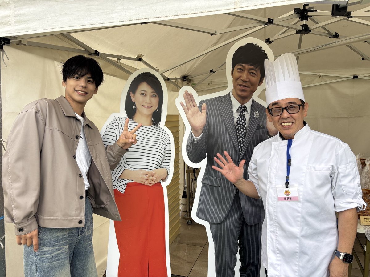 hikaru_oshiro74's tweet photo. 花咲かタイムズありがとうございました💛

三井アウトレットパーク岡崎さんでの「花咲かタイムズ×デララバ 秋の大感謝祭2026」

「おにパン」ついに発売！！！
全種類買ってくださってた方もいてありがとうございます😊

今日、明日で販売してますのでよろしくお願いします👍

#ポンシェ
#おにパン
#マジプリ
#大城光
