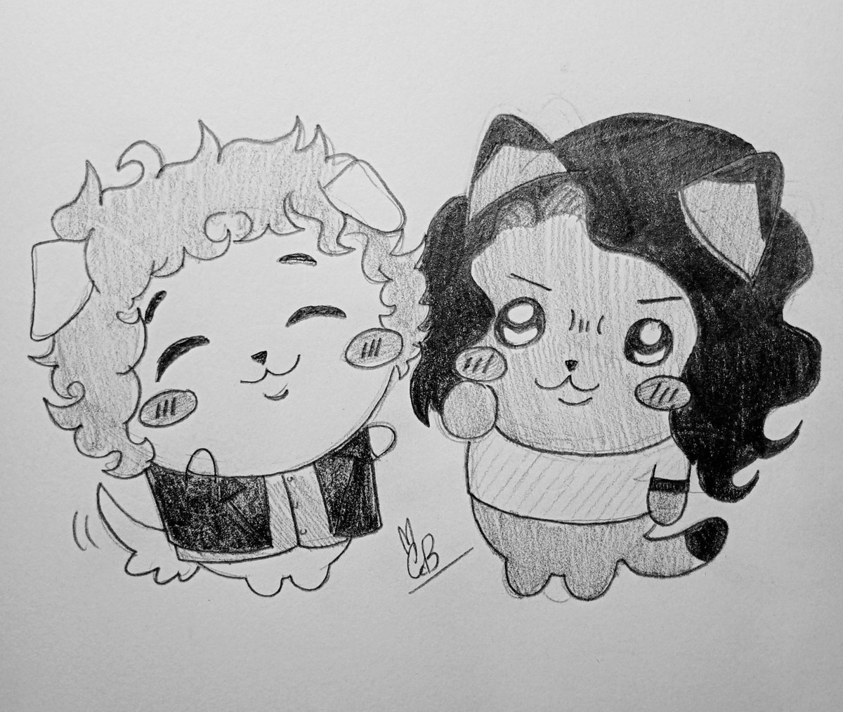 CecyGutiG's tweet photo. Djs as Chiikawas
Thomas is a puppy
Guy-Man is a cat
Joel is a mouse (obviously)
and Sonny is a rabbit 
#chiikawa #chiikawafanart #daftpunk #deadmau5 #skrillex https://t.co/ngi252mHZh
