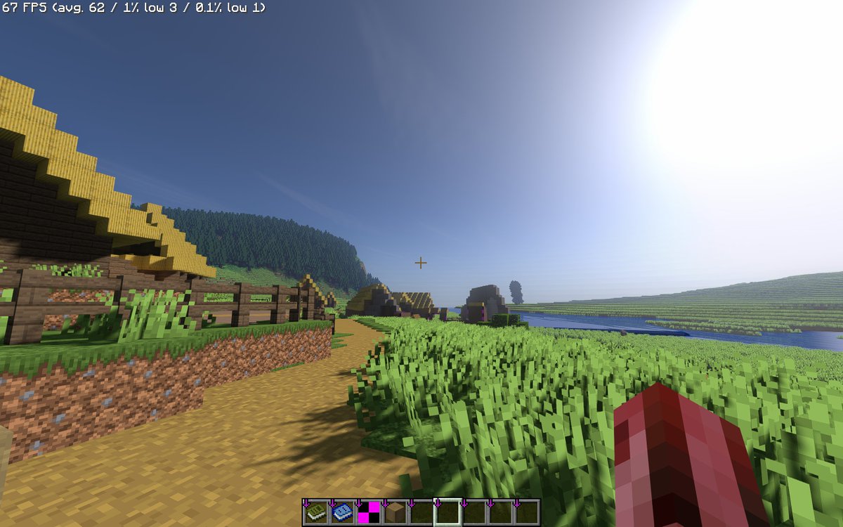 TRXDev's tweet photo. DEV Note:
I don't recommend adding tonemap if you like color of default Minecraft or pursue realistic/realism. except luminance only tonemap. spare some headache managing color shift.

You can see tonemap with washed out color there: https://t.co/YBNUuSzgCi