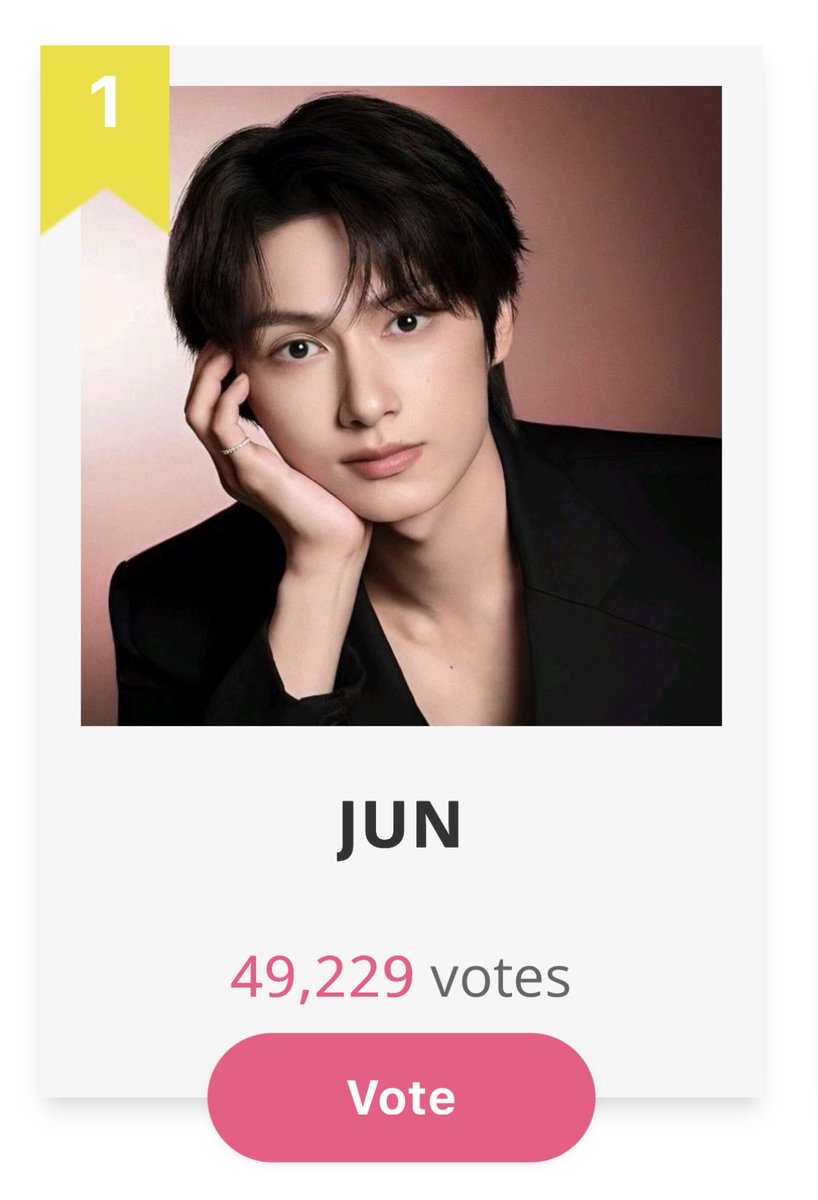 WenJunhuiMX's tweet photo. ⭐️VOTACIÓN STARVIBE

Ayudemos a mantener a Jun en la primera posición. Recolecta tus estrellas diarias y vota. 

¿Aún no tienes una cuenta en StarVibe? Regístrate usando nuestro link para ganar estrellas extra para Jun 👇

💌 Invite link: https://t.co/BctAIEgcCC

🔗 Voting link: https://t.co/lFnSez6ycU