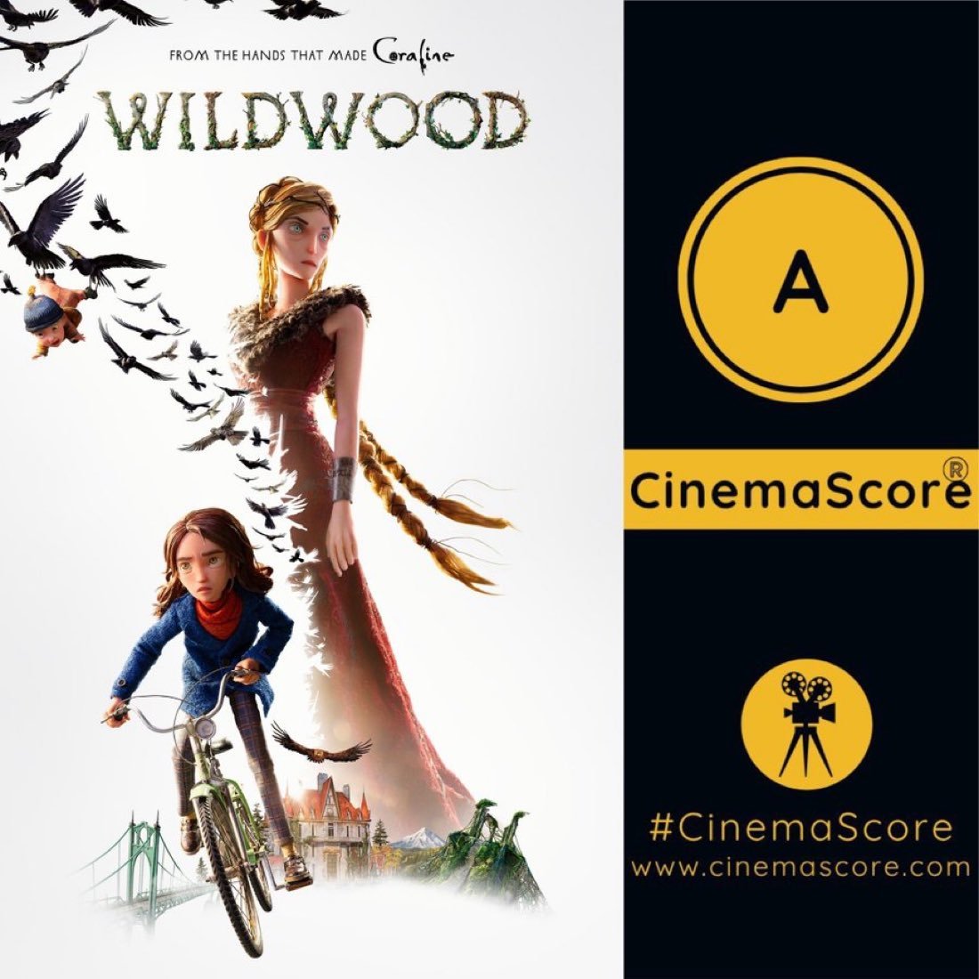 Boxreport's tweet photo. "WILDWOOD" recebeu uma nota A no CinemaScore. https://t.co/yPHXntmODB