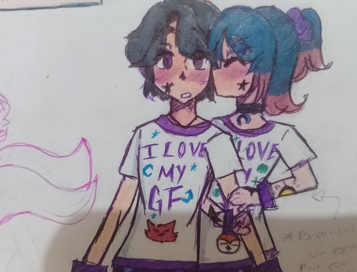 _JesterMoon_'s tweet photo. DIBUJOS DE QUE YA LLEVAN MAS DE MEDIO AÑO QUE LOS HICE 😭✨ https://t.co/cZgoNWXmZO