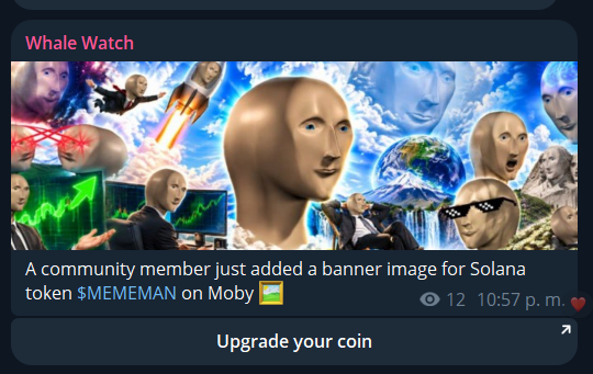 joseav0x's tweet photo. $MEMEMAN  now is PRO 👑  on @mobyagent 

79hQSeQtMsVLFH8vCT8LysFnJDqiwSxQyTA7cMVgyaHB https://t.co/iz3eRm0ISH
