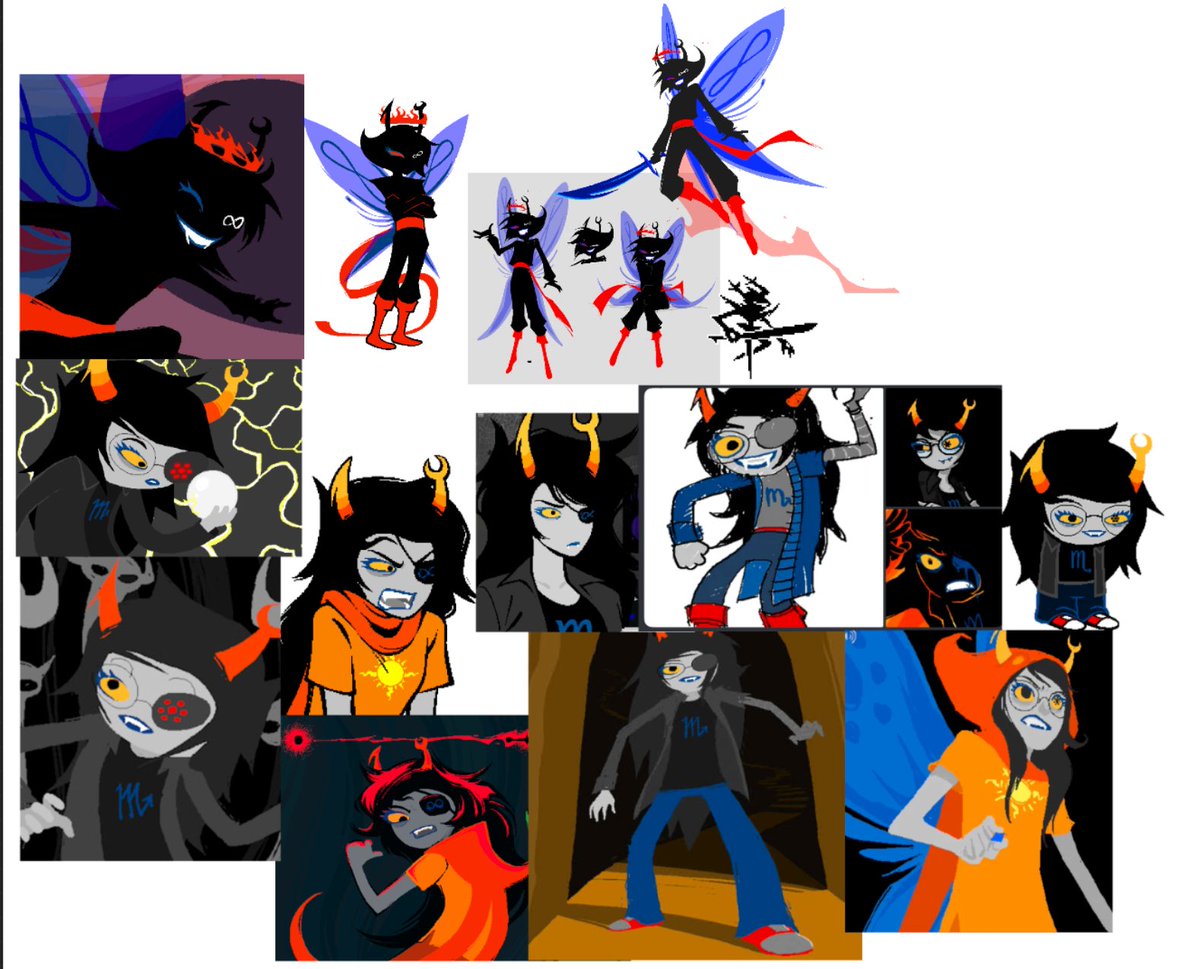 CassandrnkDrver's tweet photo. You know Vriska is a great character because she has a great design no matter what! https://t.co/D3hLGpJLZ5