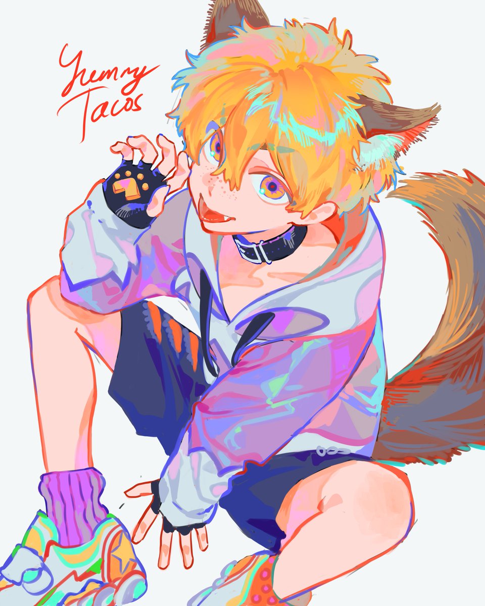 TacosYummy81624's tweet photo. WOLF NIREI, i made a few tweaks in his design https://t.co/SO0UqMB6Vu