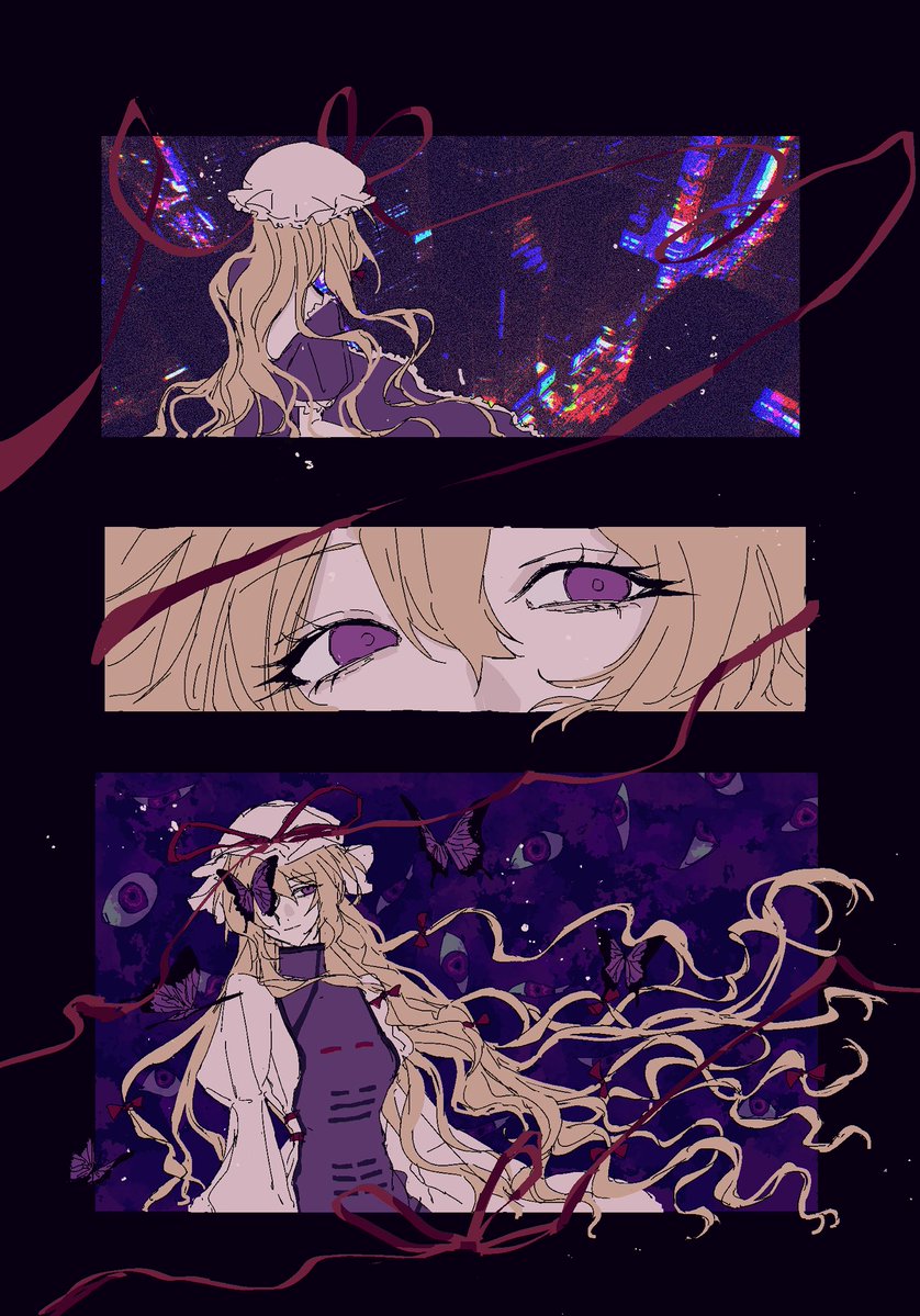 bluimilki's tweet photo. 今年画的场景插画，选了我比较喜欢的四张 https://t.co/yBWfmO8gM8