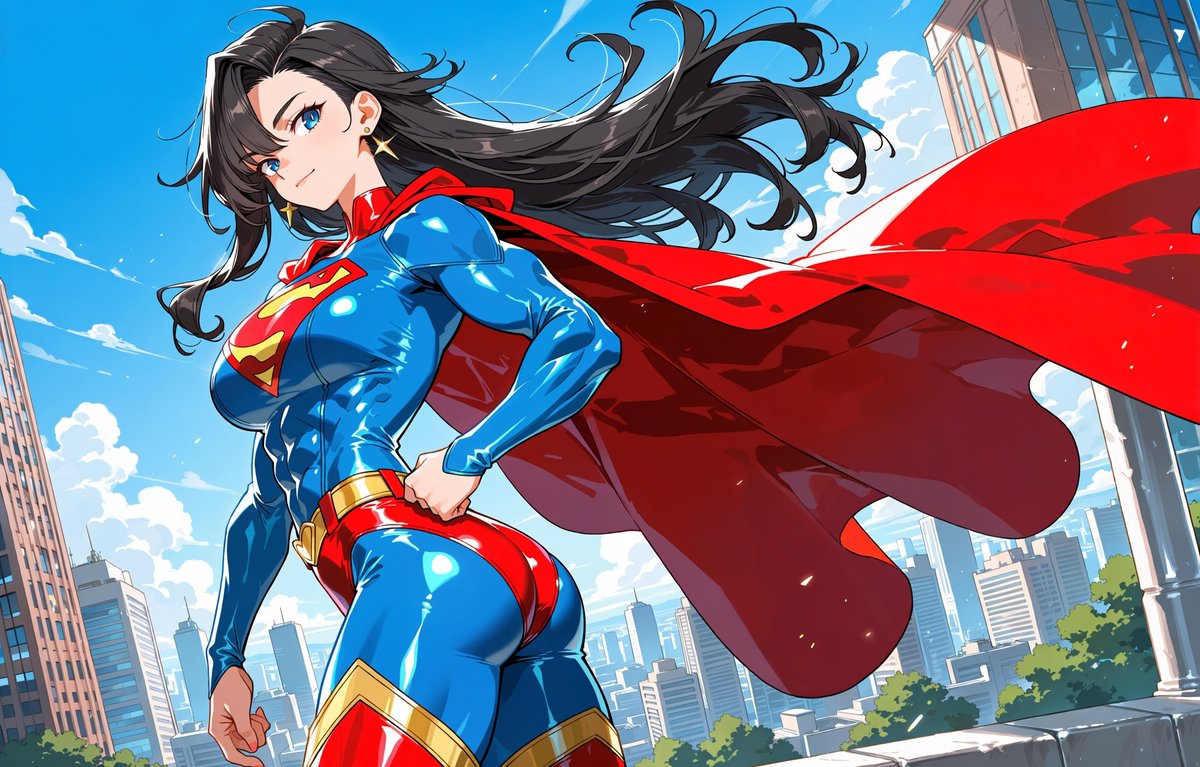 YolandatheVamp's tweet photo. (Superwoman) by Chih
https://t.co/s407aJhopH
#cape #cloak #AIart #bodysuit #latex #leather #superheroine #DC #Superwoman #muscles #blackhair #abs #musclegirl #tight #ass #largebreasts https://t.co/mAGQH2KzKl