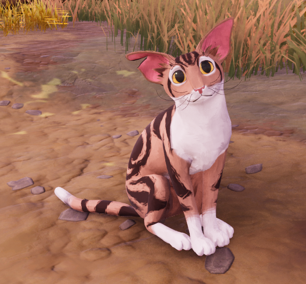 rabidwooloo's tweet photo. this is my windclan character brightshine she has every disease known to man and a few secret ones https://t.co/QbJT2spBCN