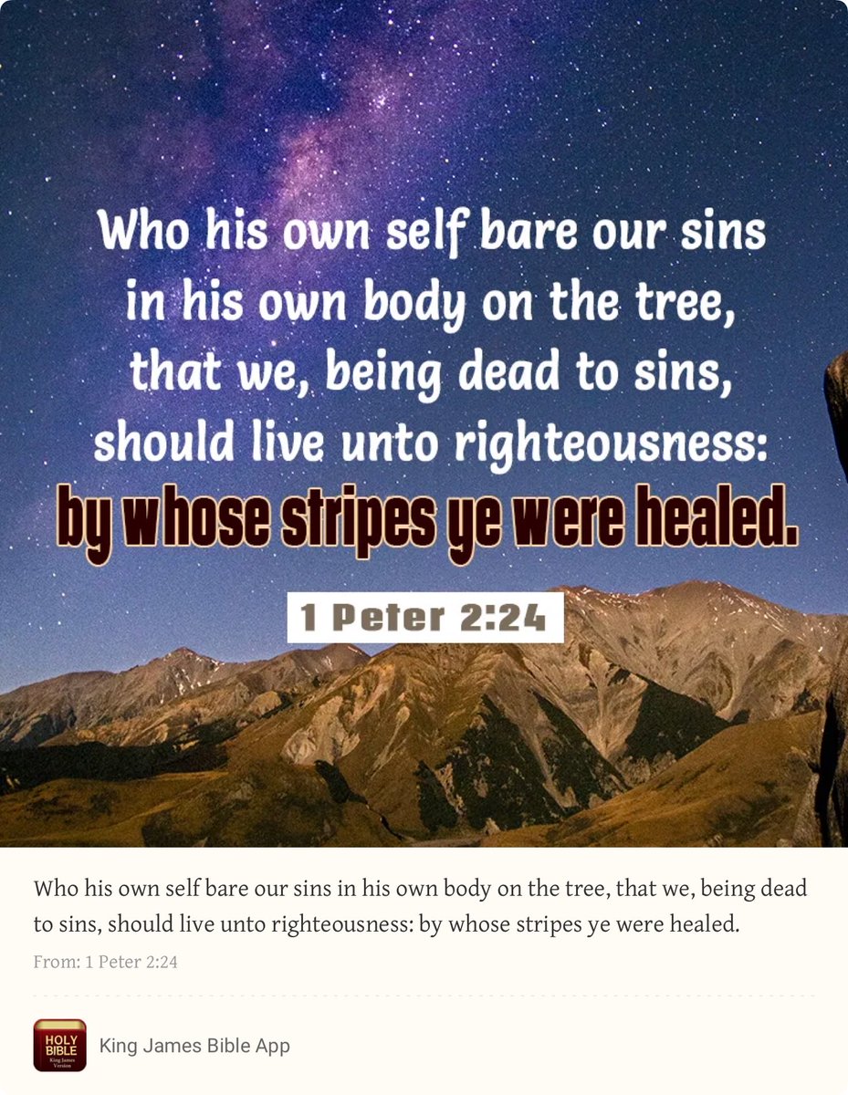birgans's tweet photo. Inspiration 

Jesus carried our sins and suffered on the tree so that we could be forgiven. Jesus Himself was not to blame; God and Jesus are perfect, but God so loves the world that He gave His only begotten son. It could have been stopped at any moment if either of them wanted to, but the lesson that we have learned because of Jesus' suffering was essential. With His pain our sin is forgiven. All we can do is live righteously and attempt to pay the debt back in a small way.

Prayer

Holy Father, the one and only God, You gave Your son to us although we did not deserve him. We scorned him, tortured him, and he died for our sins. This sacrifice is hard to even fathom, and I am forever indebted to You for it. Lord, forgive me for not remembering the importance of the message of Christ. His pain and suffering are debts that I shall try to pay my entire life through service to You, majestic Lord. In the name of Your son, Jesus, I pray. Amen.

Missionary Support

Thank you all who supported this mission to Lagos Nigeria it was a powerful experience for the people here.  I am looking forward to coming back home and make preparation for the healing seminar’s there at https://t.co/YRSNqiwKCN support this Larry Birgans Ministries go to my website https://t.co/kheBunXoQg 
Zelle: New Life In Christ Jesus , Larry Birgans Cash App, Venmo App and PayPal App.