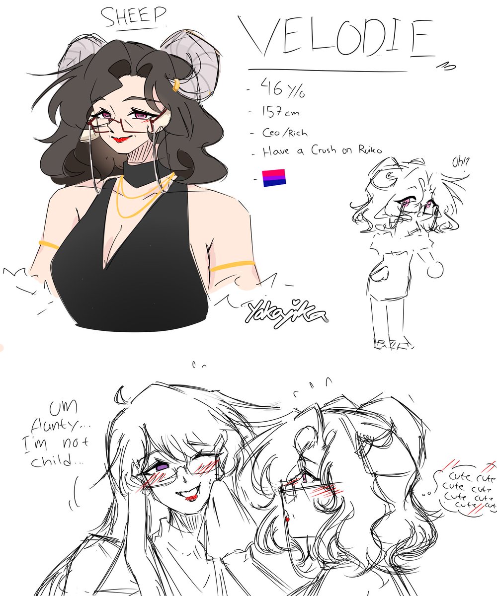 SweetYak0_617's tweet photo. Oc’s sapphic
#OcYakoyika #oc #wlw https://t.co/B3wsPNFTOm