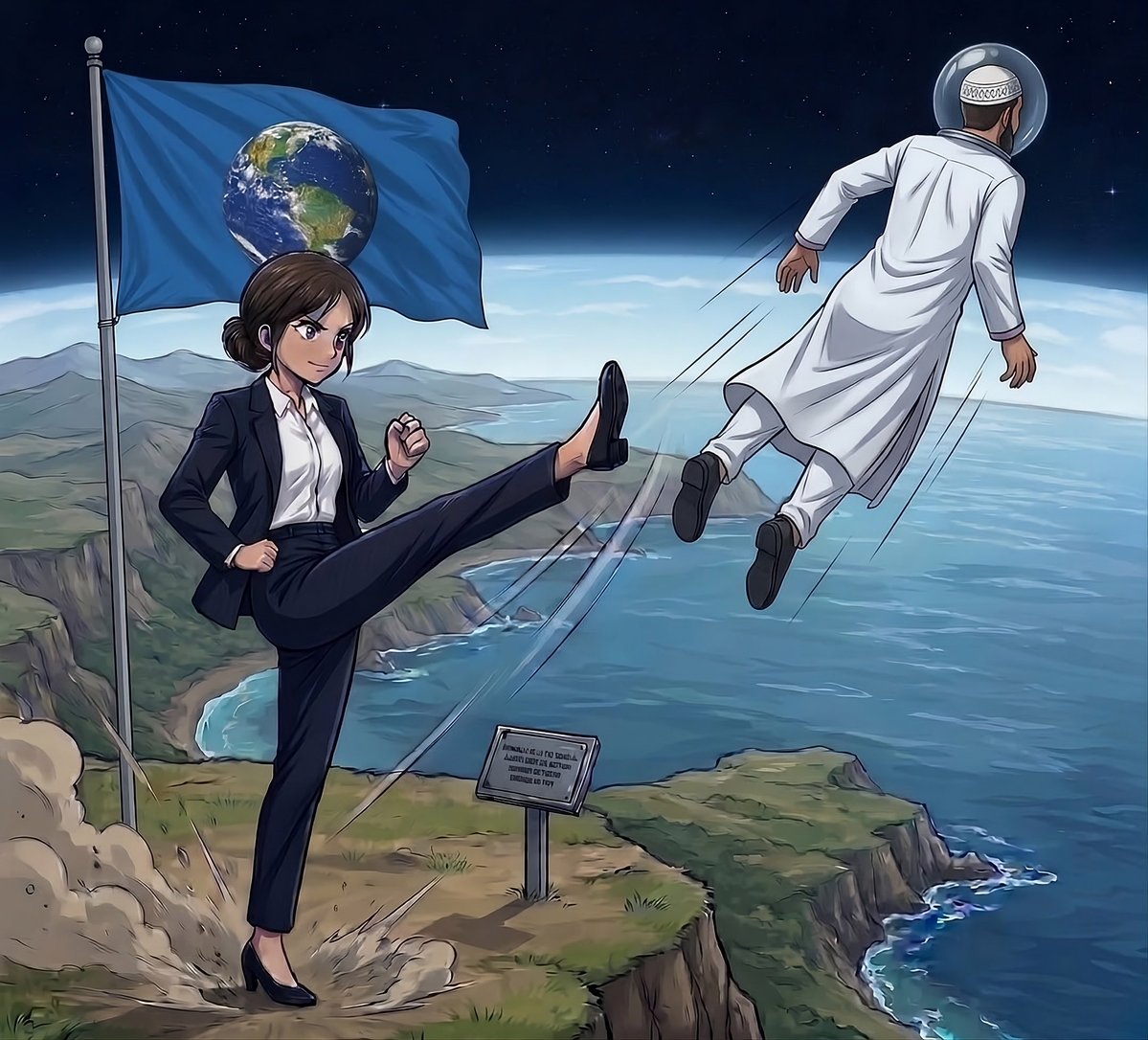 ApoliticoD's tweet photo. El mundo ya odia el islam. https://t.co/T2fXpbff75