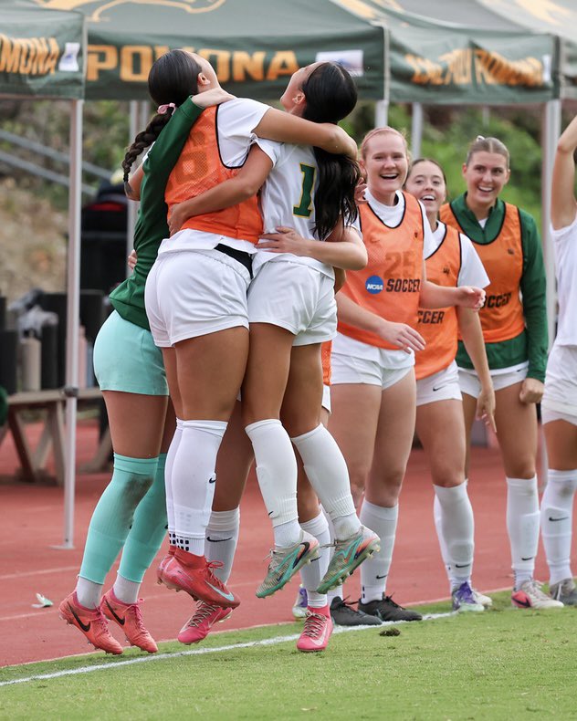 cppwsoccer's tweet photo. Swipe to see why today’s game against Fresno Pacific ended in the 75th minute ☔️

The Broncos didn’t need all 90 to secure the 2-0 W over the Sunbirds, thanks to goals from Sabine Ramos and Charlie Gallardo‼️ https://t.co/aFo31yzAld