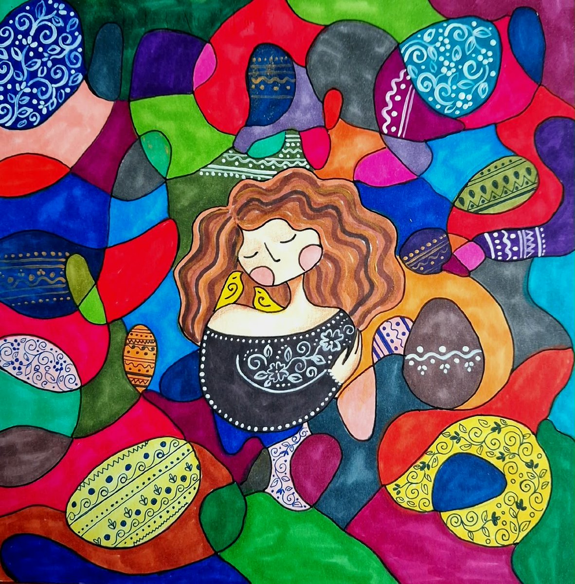 ArtbySahar's tweet photo. "A Girl's Colorful World" a Marker Artwork
🔗https://t.co/1t8gWWRtXN
#NFTArt #marker #physical #objkt #NFT #girl https://t.co/Pzjld3q8Sx