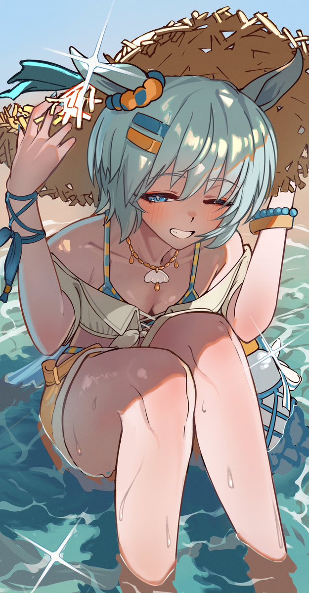 ton_poo731's tweet photo. 水着セイちゃん https://t.co/bItSpkKpEt