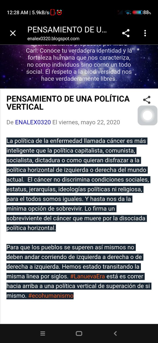 ENALEX0320's tweet photo. #EcoHumanismo #NuevaEra https://t.co/r85JAZgBxJ