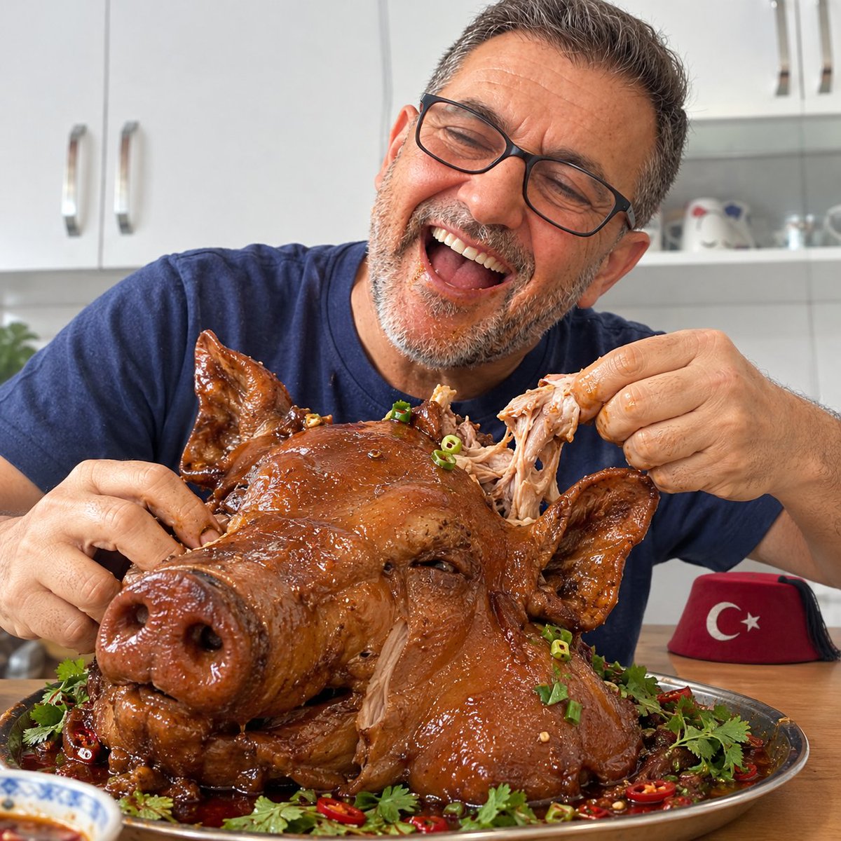 VuWilliam_'s tweet photo. @okanyarbasoglu 请你吃猪头肉，让你睡羊圈 https://t.co/4E5LgYuFmC